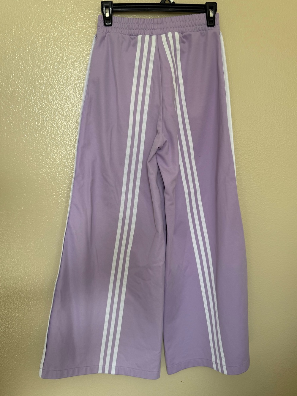 Adidas x Ji Won Choi Special Edition Lilac Wide Leg Track Pants Rare Y2K OG Sz S - Picture 6 of 12